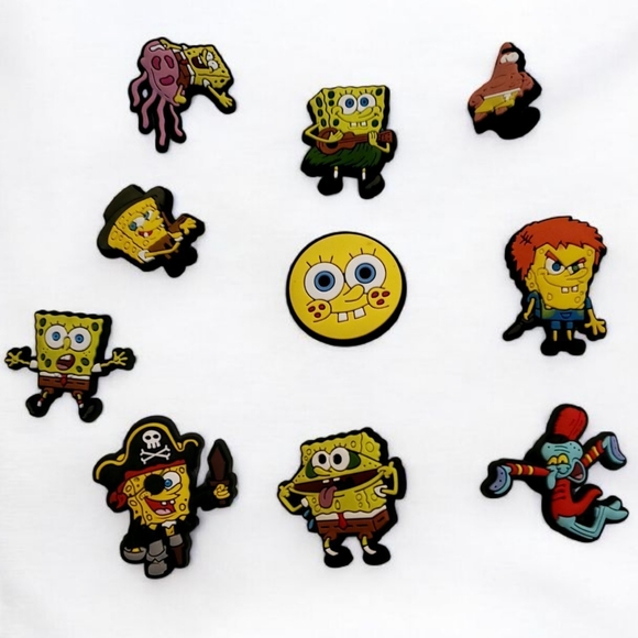 Sponge Croc Charms - Picture 1 of 2